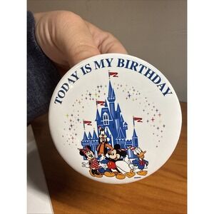 Walt Disney "Today Is My Birthday" Pin Castle Mickey and‎ Friends
